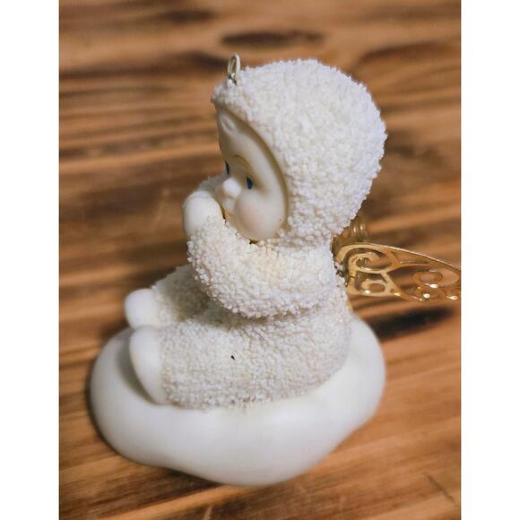 Department 56 Snowbabies Figurine Angelic Wishes Vintage Christmas Ornament - Picture 3 of 7